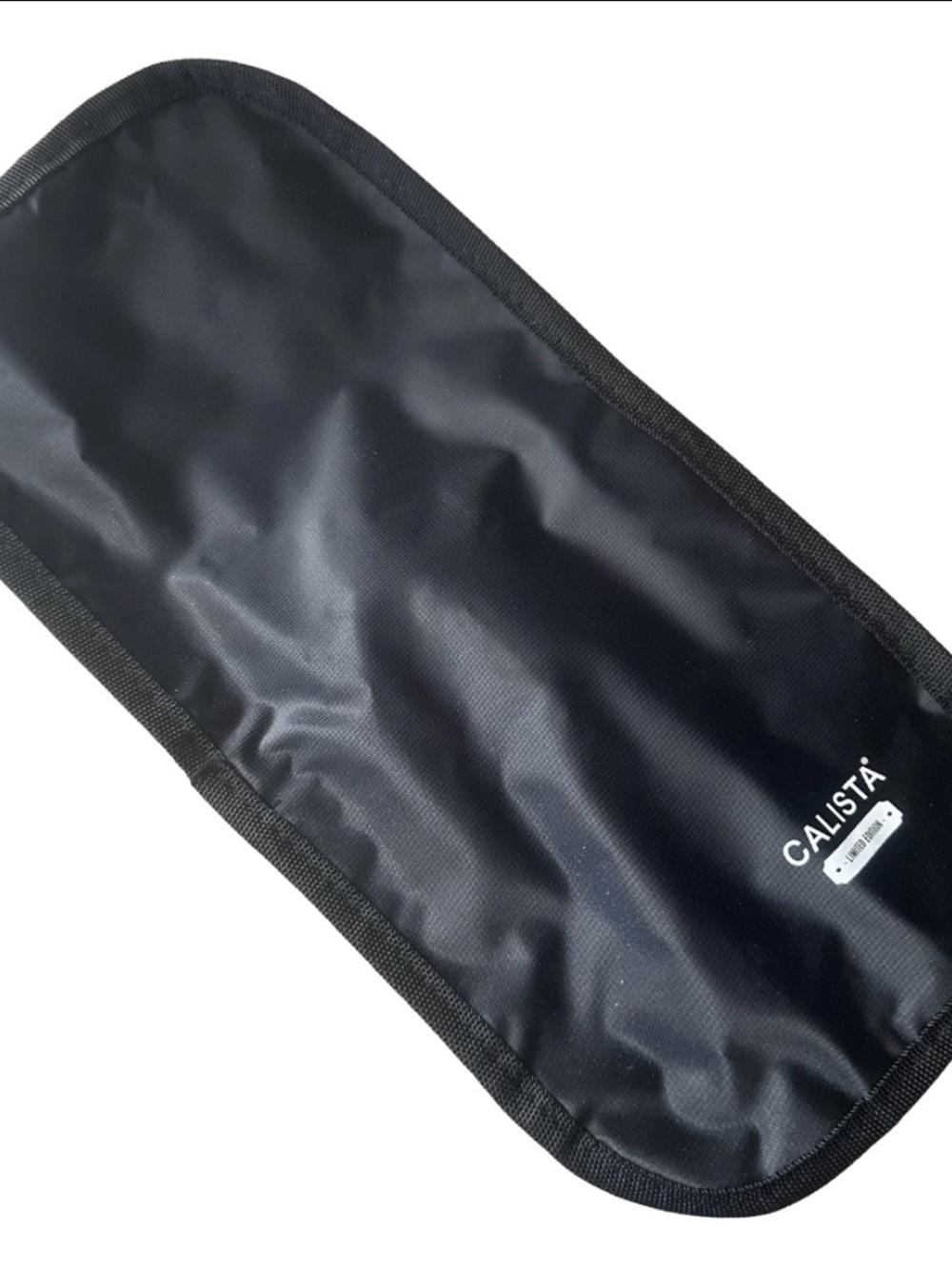 Calista Black Heat-Resistant Zippered Travel Storage Bag For Hot Round Brush